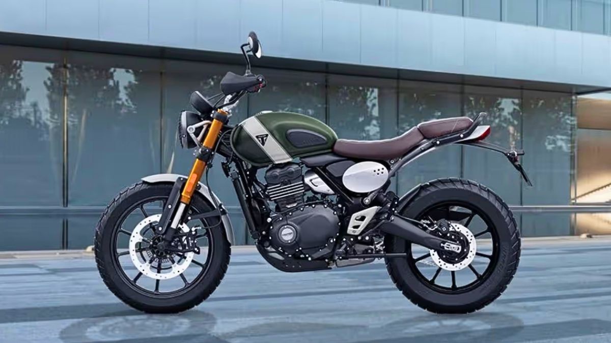 2025 Triumph Scrambler 400 XC